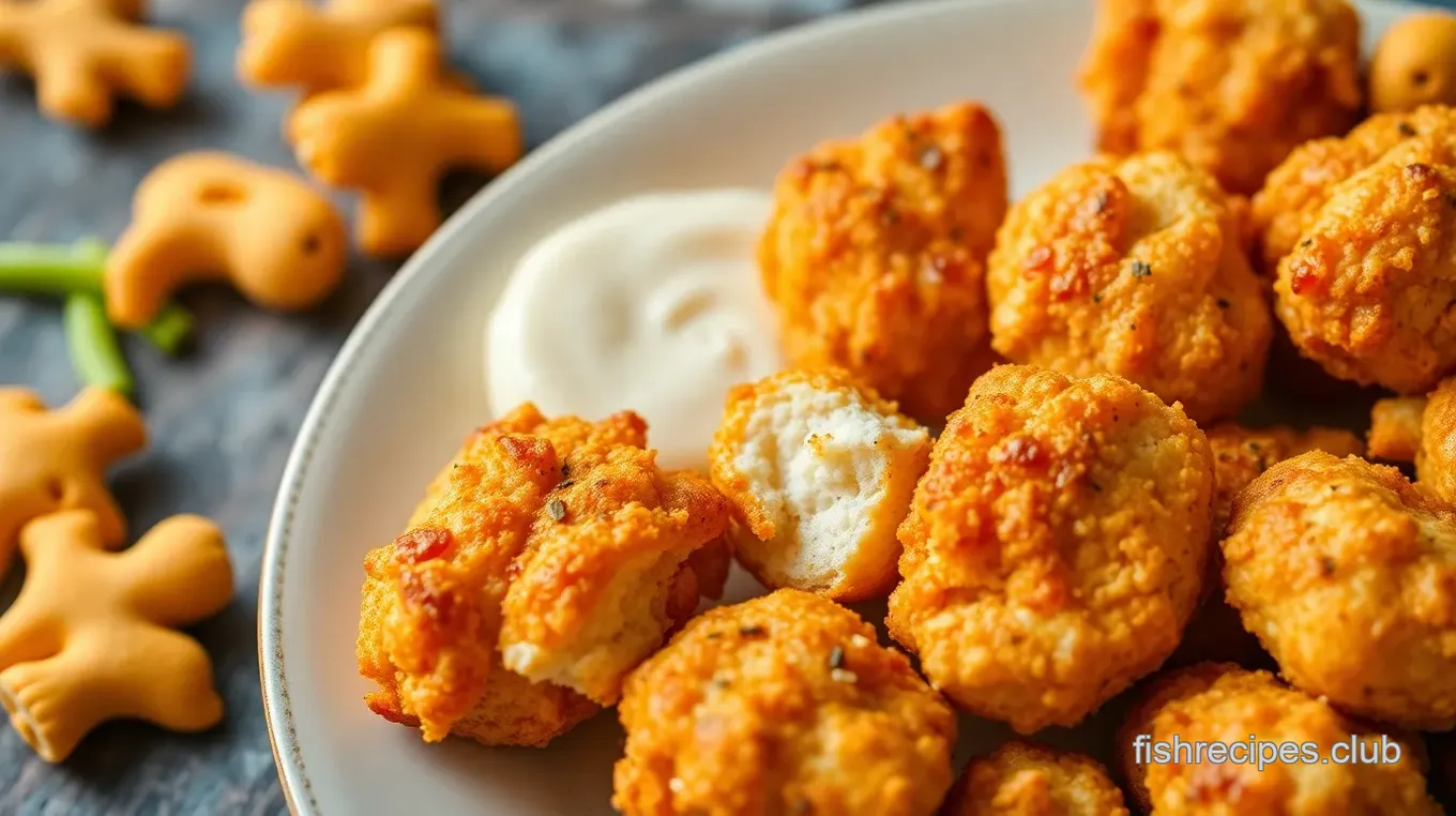 Goldfish Cracker Chicken Bites