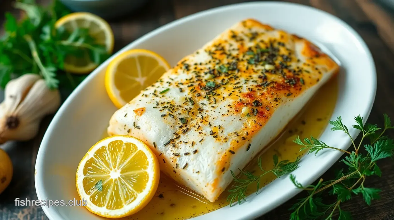 Trader Joe's Inspired Lemon Herb Butter Fish