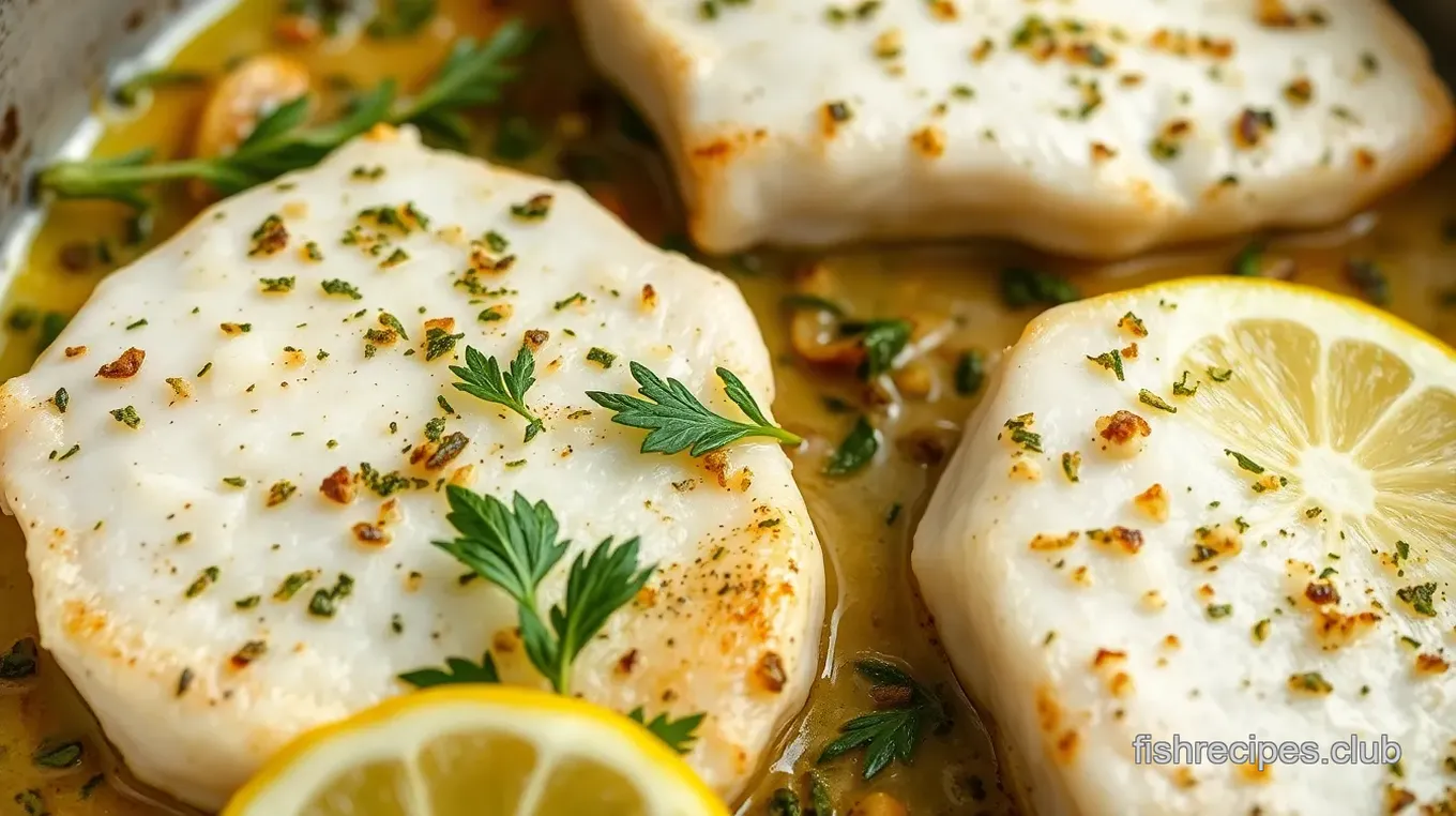 Lemon Herb Baked White Fish