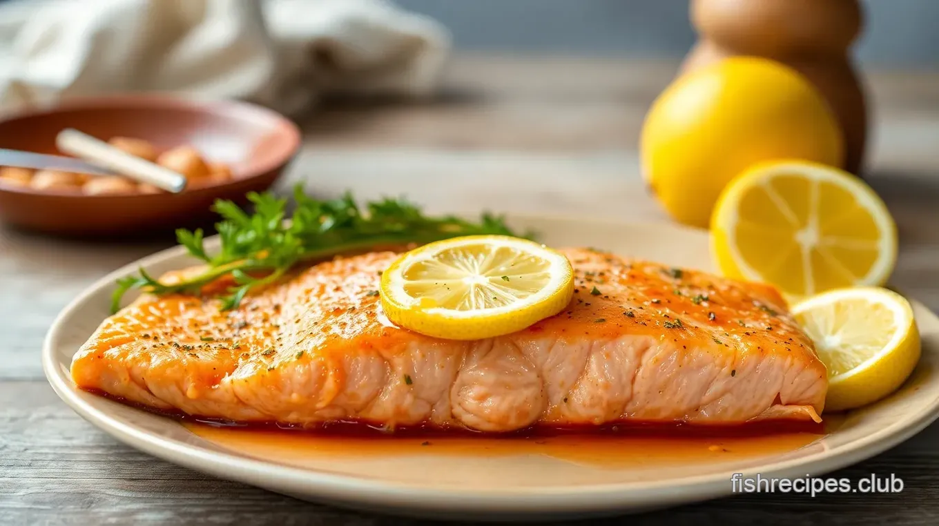 Baked Salmon with Zesty Lemon & Dill