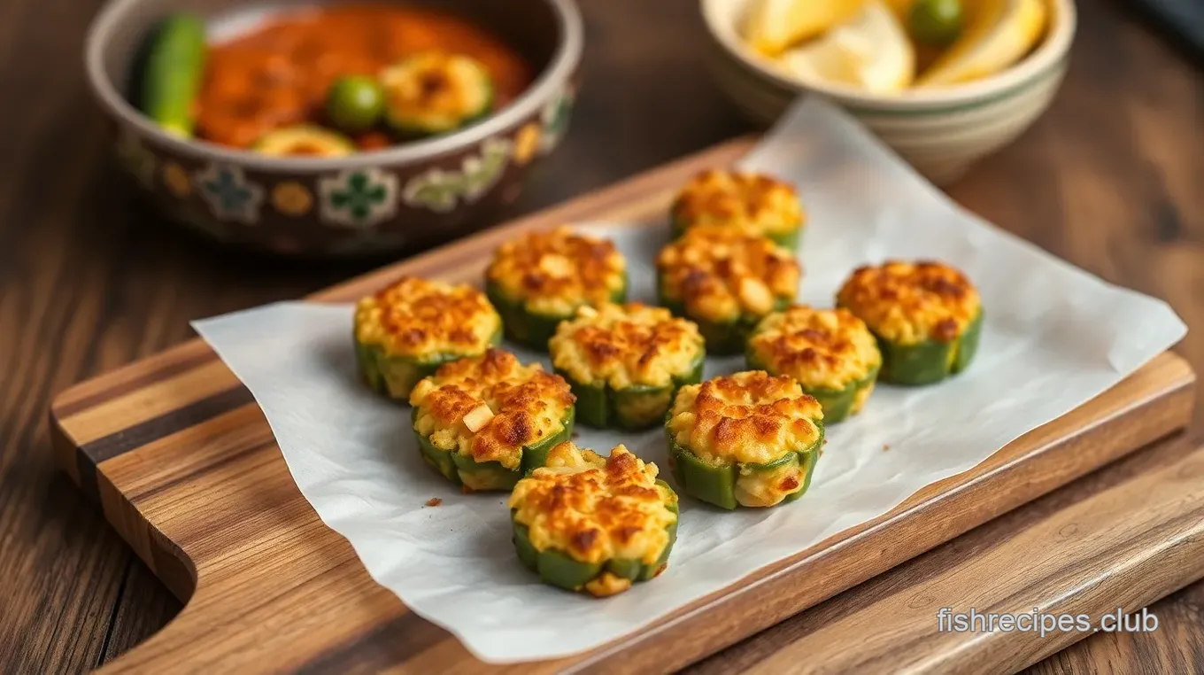 Crispy Baked Okra Bites Delight