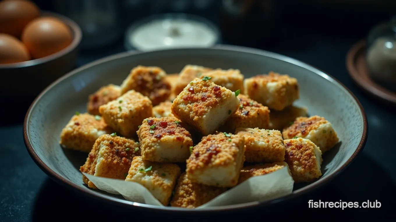 Crispy Herb-Seasoned Fish Bites