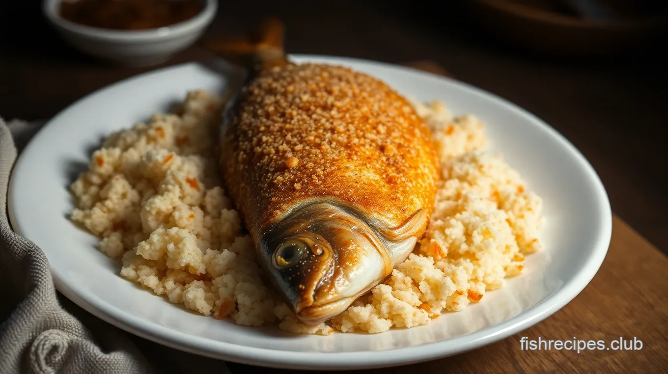 Crispy Smelt Fish with Lemon Herb Aioli