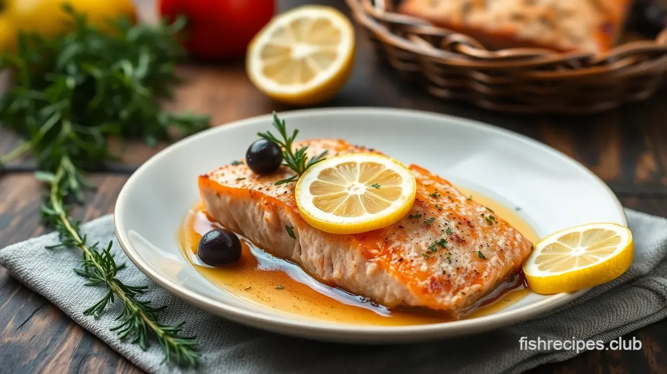 Flavorful Greek Salmon Delight