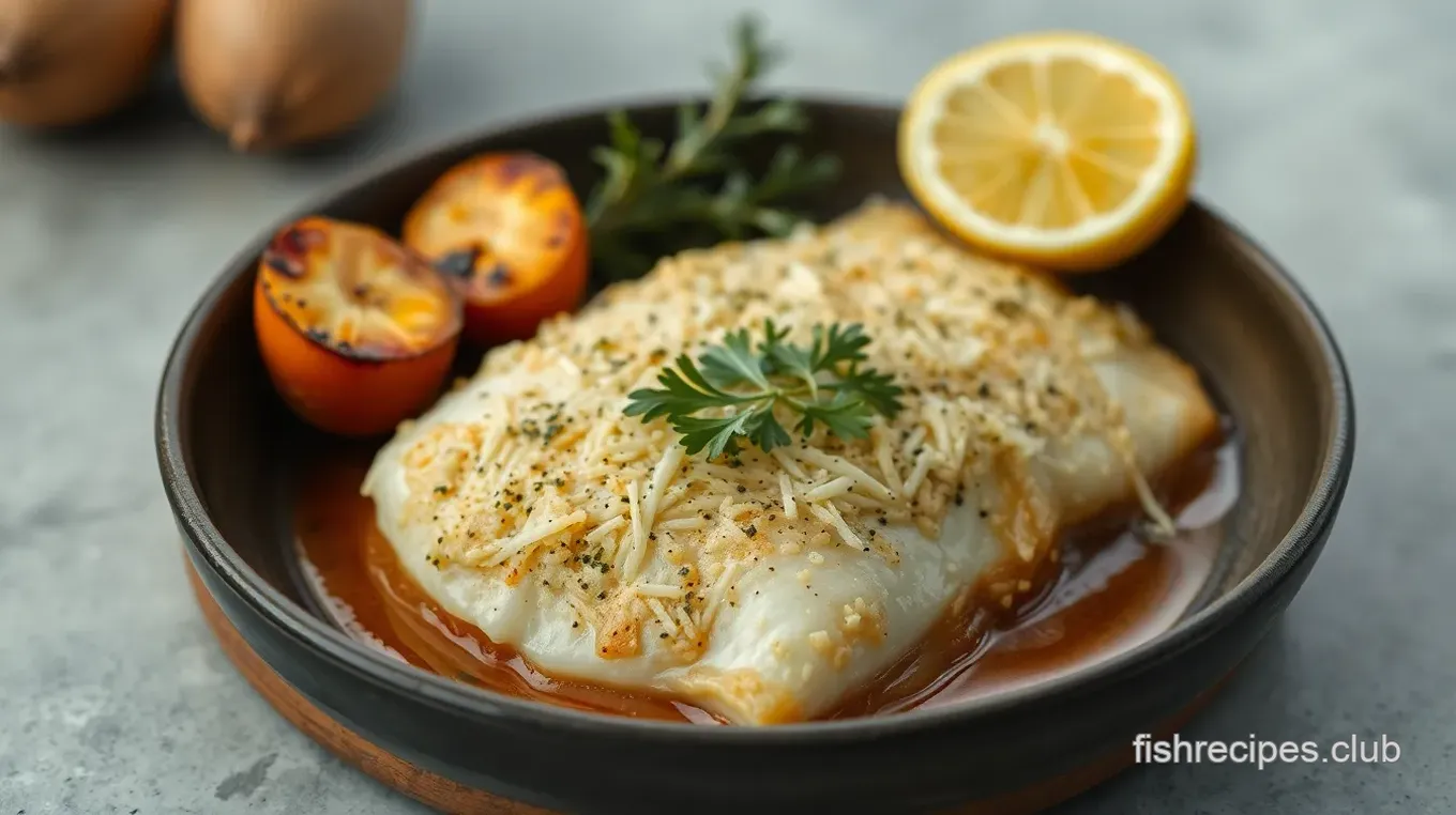 Garlic Parmesan Flounder Delight