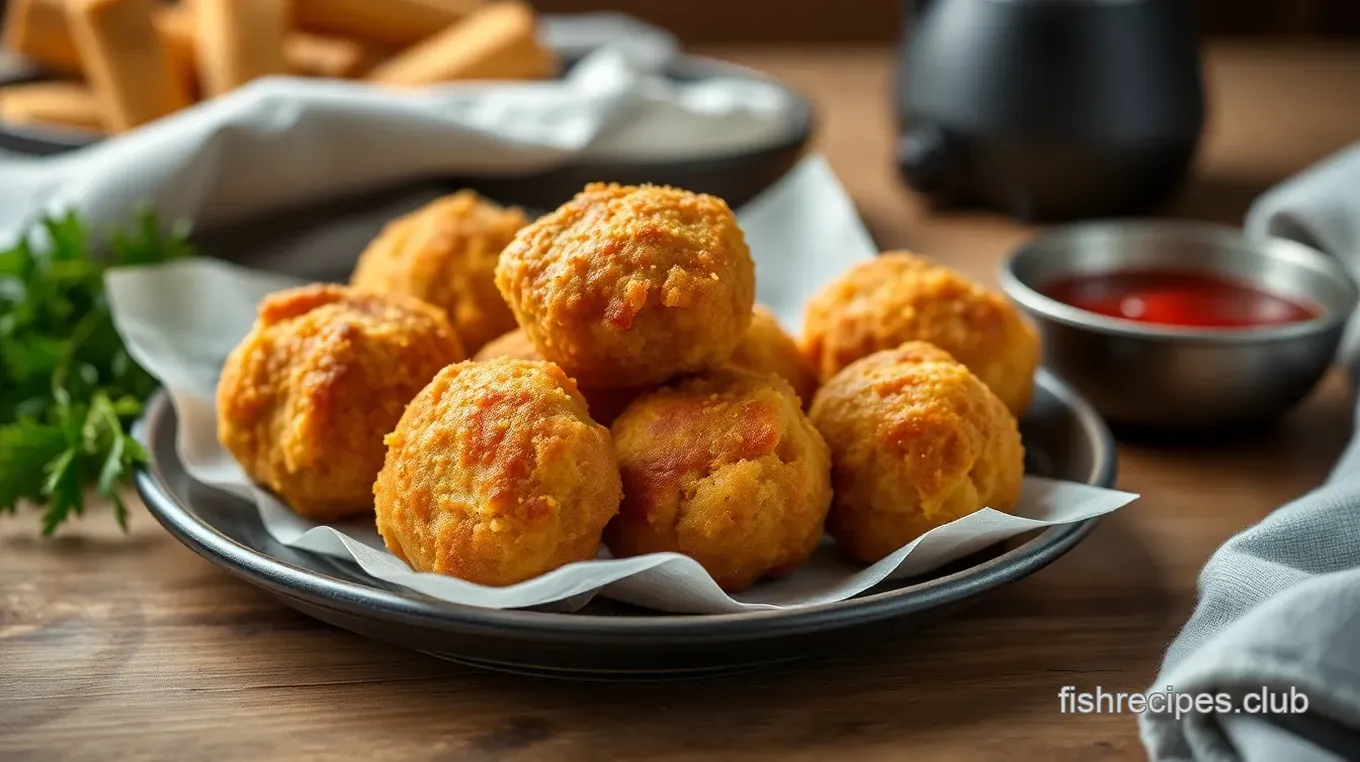 Fried Cornmeal Hush Puppies