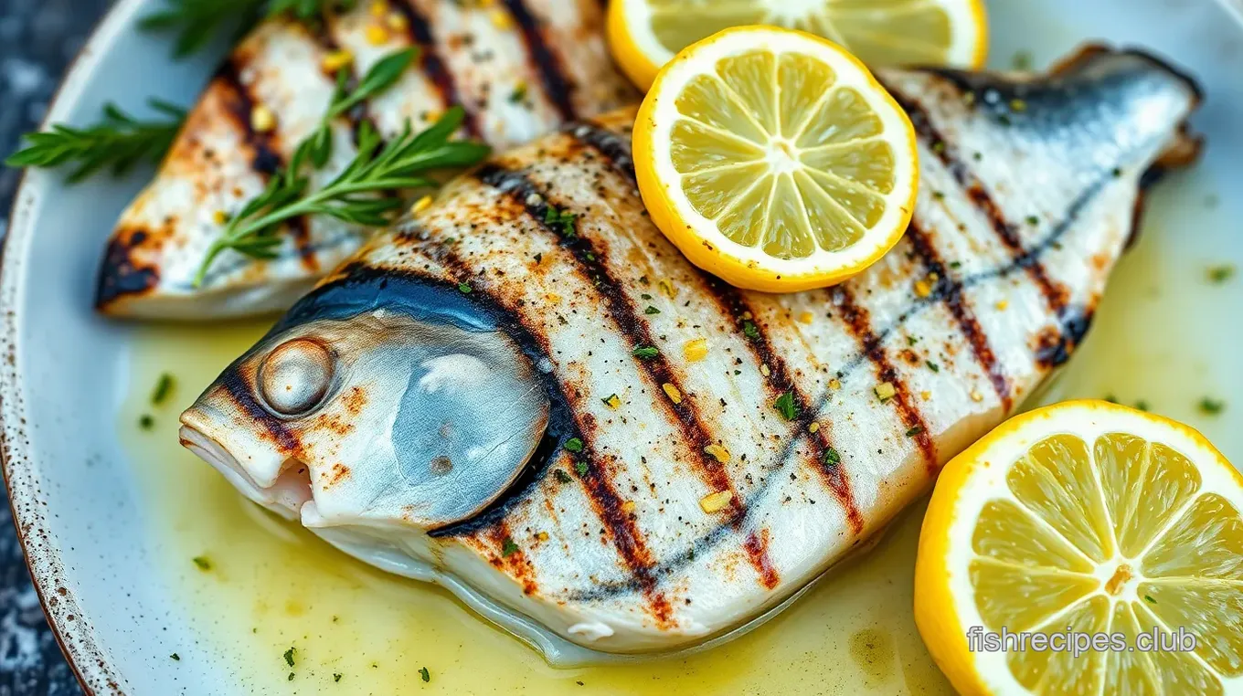 Bluefish with Citrus Marinade