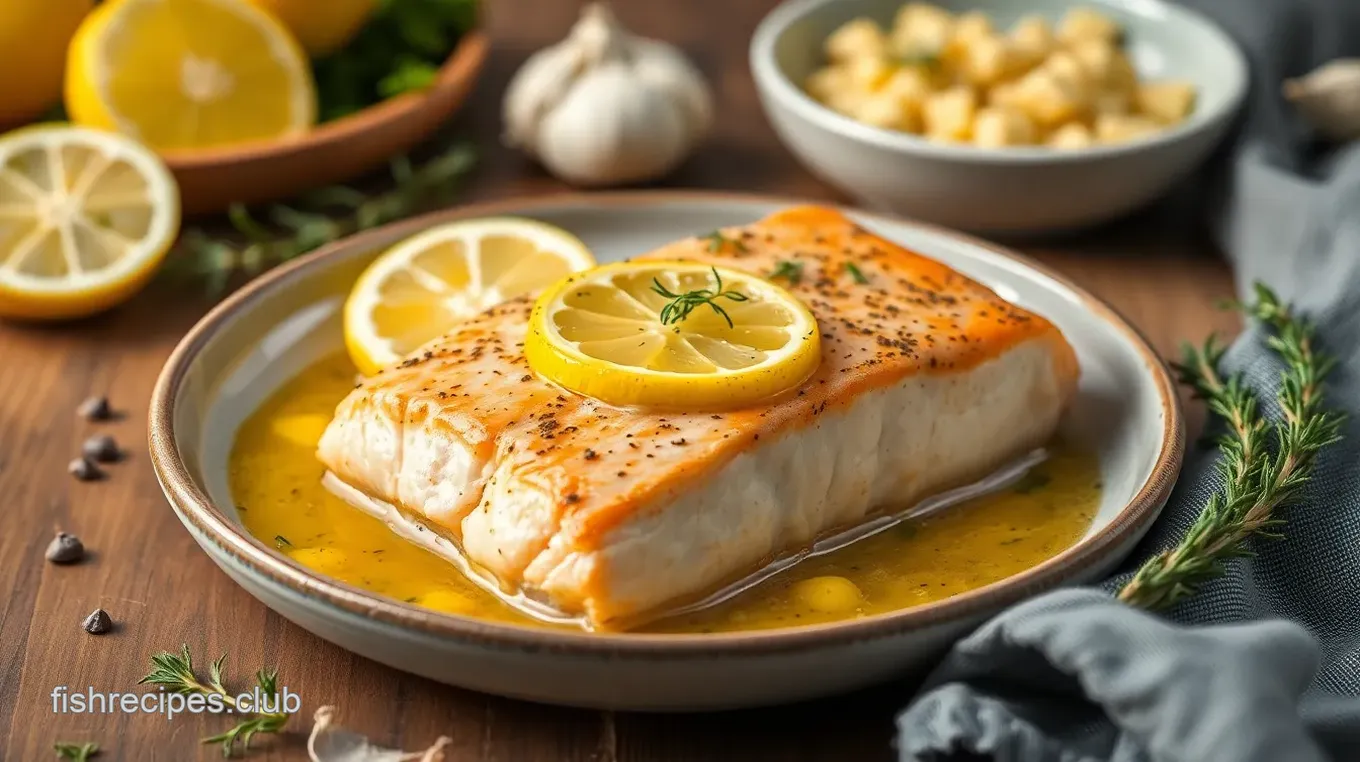 Quick Salmon Lemon Butter Garlic Delight