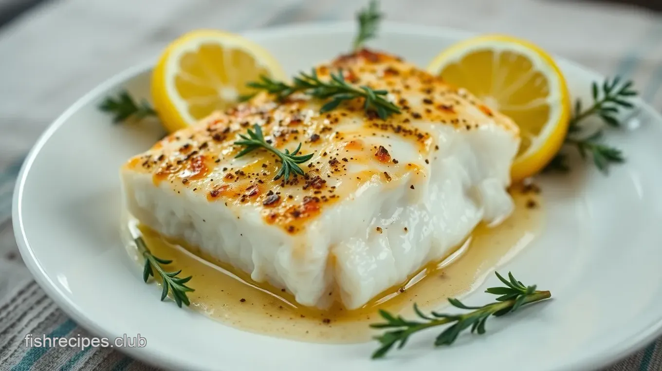 Lemon Garlic Baked Cod Delight