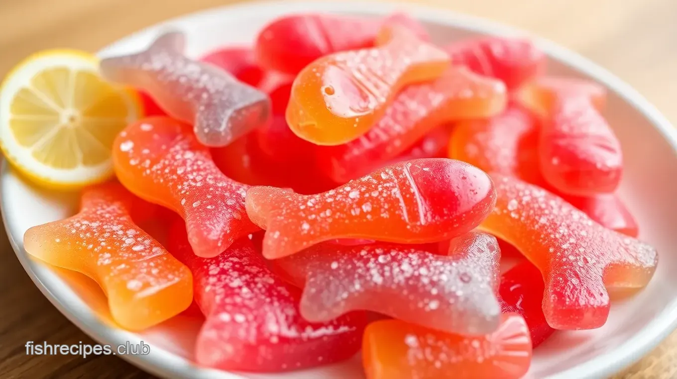 Homemade Swedish Fish Gummies