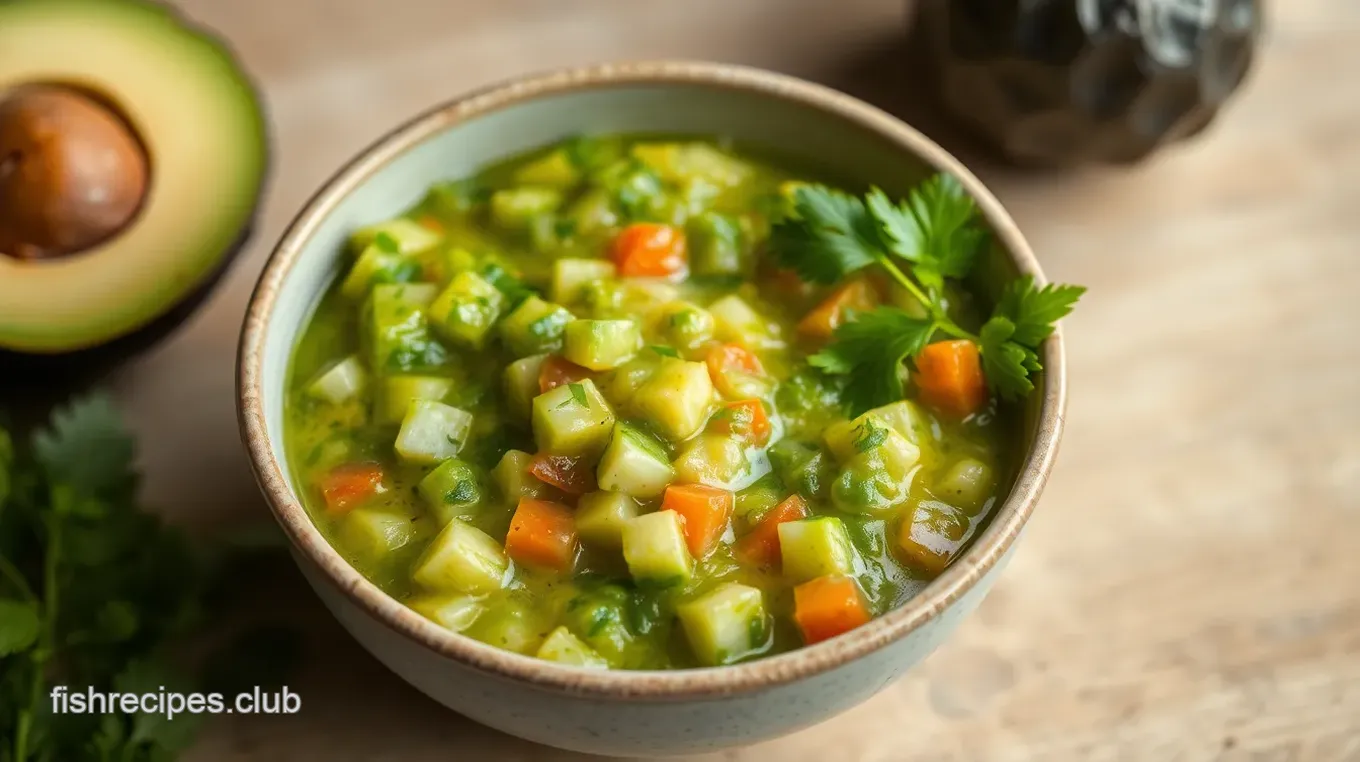 Zesty Avocado Salsa with Fresh Ingredients