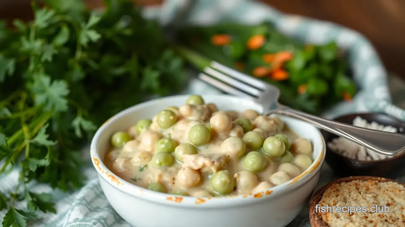 Creamed Peas Recipe