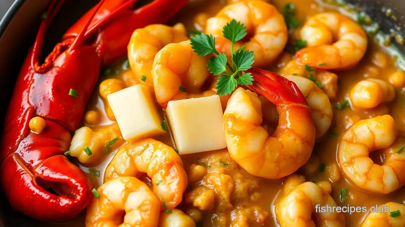 Crawfish and Shrimp Étouffée