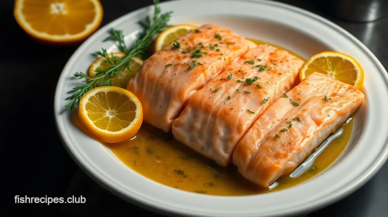 Zesty Citrus Marinated Grilled Salmon