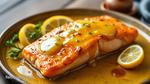 Baked Salmon with Honey Garlic Butter