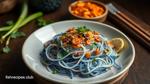 Cook Blue Butterfly Pea Noodles in 30 Mins