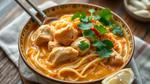 Cooked Chicken Khao Soi: Creamy Thai Delight