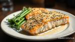 Elegant Dijon Herb Crusted Salmon