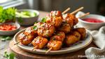 Irresistible Thai Peanut Chicken Skewers