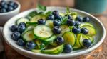 Mixing Cucumber & Blueberries in 10 Minutes