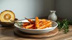 Parmesan Garlic Roasted Carrots Delight