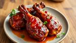 Spicy Thai Glazed Chicken Drumsticks