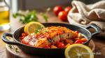 Sun-Kissed Mediterranean Salmon Skillet