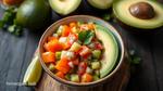 Mix Tropical Avocado Salsa in 15 Minutes