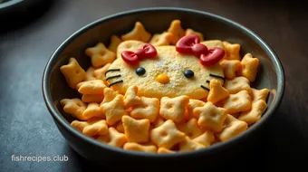 How to Make Adorable Hello Kitty Goldfish Crackers: Ultimate Snack recipe card