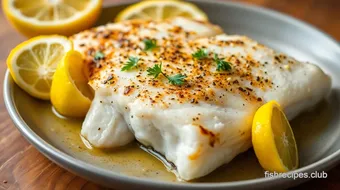 Broil Cod Fish with Zesty Lemon Flavor