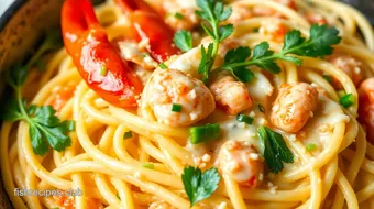 Cook Crawfish Fettuccine Creamy Delight