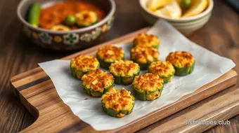 Baked Okra Bites: Healthy & Crispy Snack