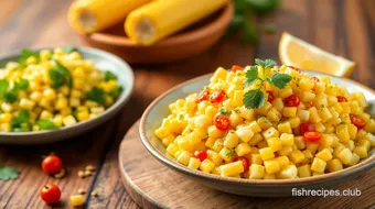 Sautéed Corn Salad with Zesty Flavors