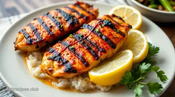 Grilled Chicken with Lemongrass Flavors