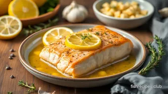 Quick Salmon Lemon Butter Garlic Delight