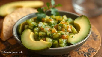 Mix Avocado Salsa Quick & Flavorful Treat