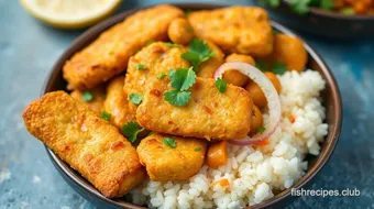 Smash Fish Fingers into Tasty Bhorta Delight