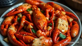 My Grandmother's Spicy Garlic Butter Crayfish: An Ultimate Delight! recipe card