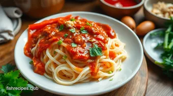 Stir-Fried Rice Noodles with Spicy Sauce