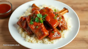 Baked Pork Ribs with Thai Sweet Chili Sauce