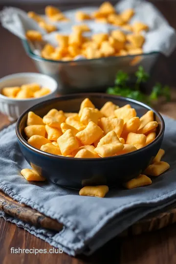 Homemade Goldfish Crackers steps