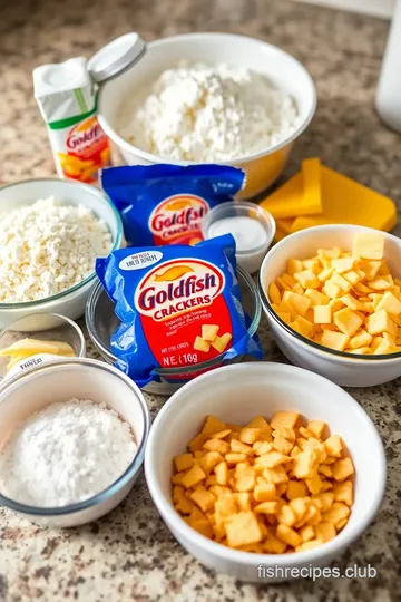 Bake Cheesy Goldfish Crackers in 35 Minutes ingredients