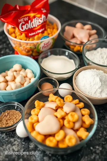 Goldfish Cracker Chicken Bites ingredients