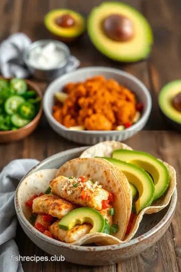 Bake Cod Fish Taco Bowls with Avocado steps