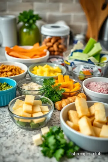 Halal Fish Finger Sandwich ingredients