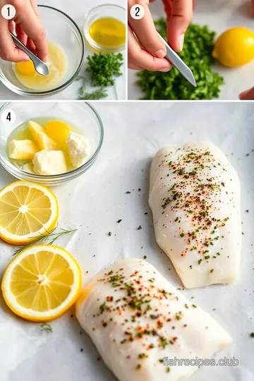 Trader Joe' s Inspired Lemon Herb Butter Fish steps