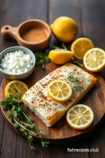 Lemon Herb Baked Mahi Mahi ingredients