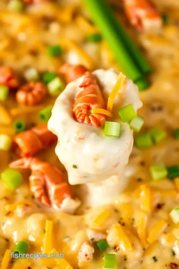 Creamy Crawfish Dip presentation