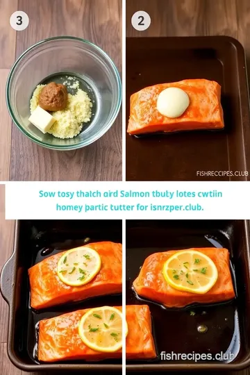 Baked Honey Salmon with Garlic and Lime steps