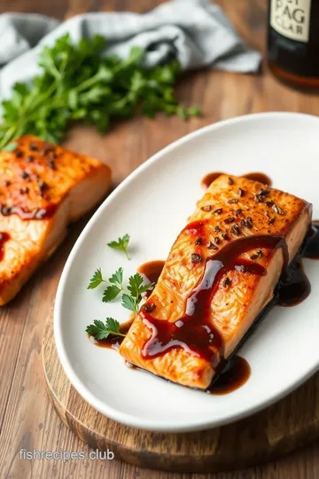 Baked Salmon with Balsamic Glaze steps